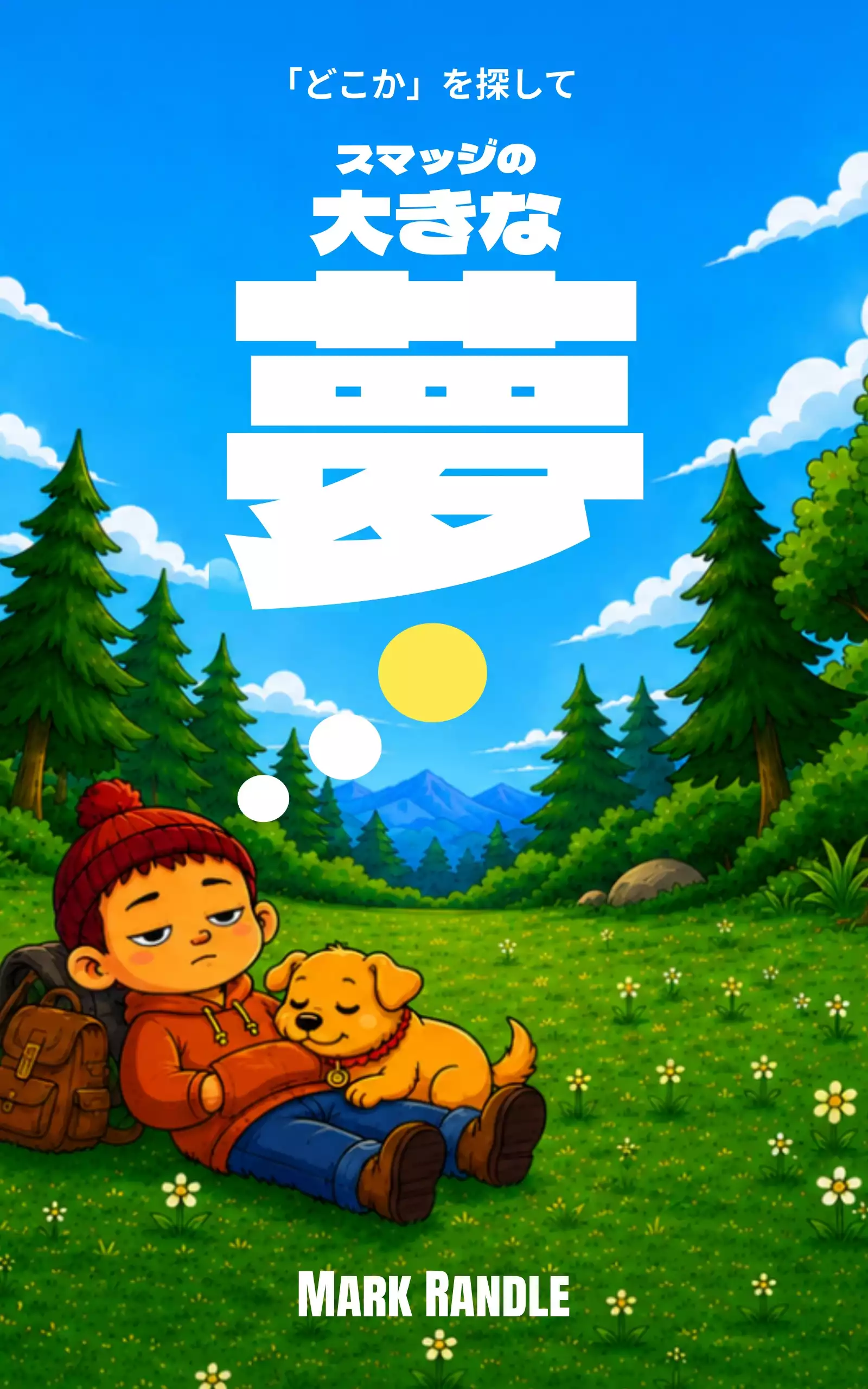 『スマッジの大きな夢』日本語版の表紙