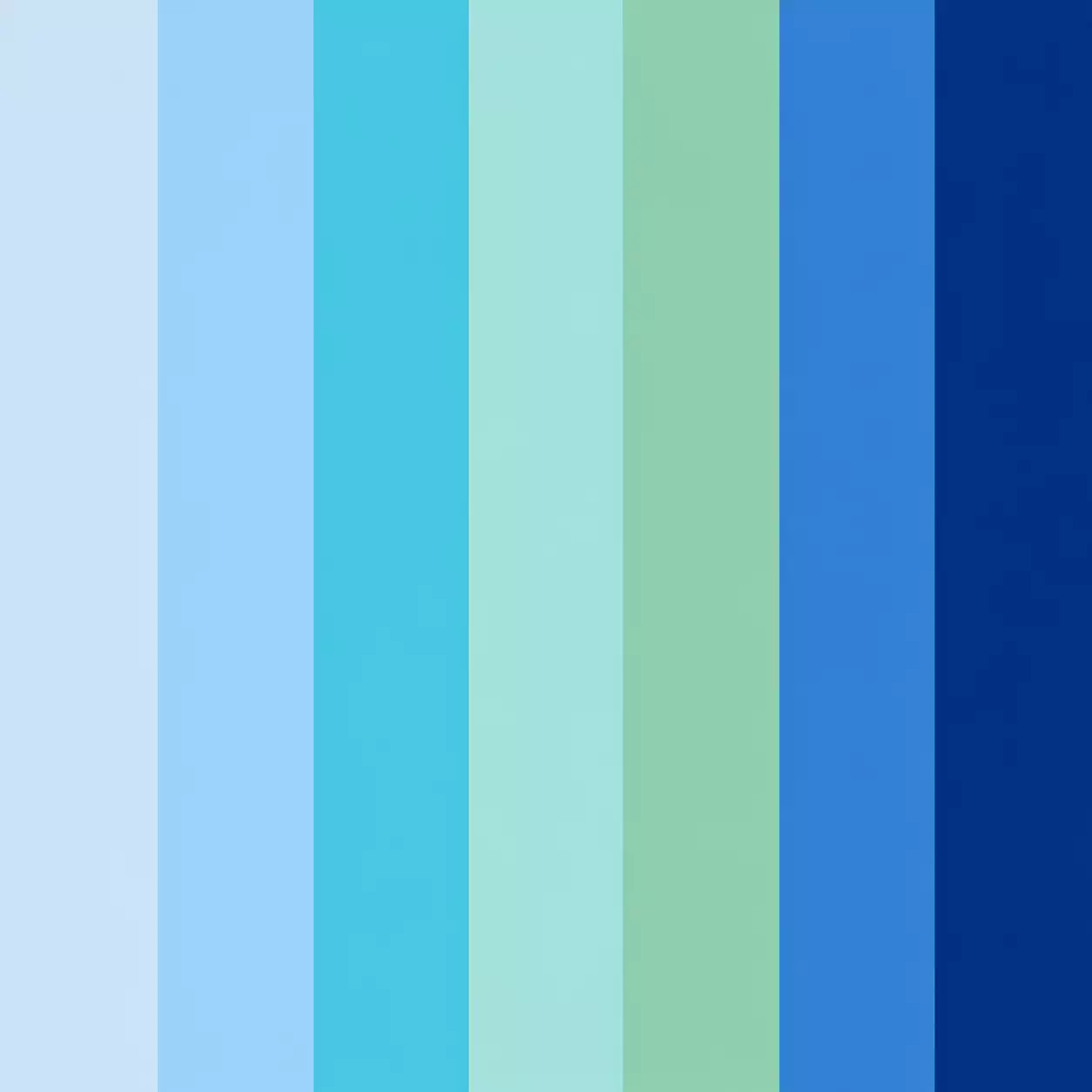 Ocean Breeze colour palette