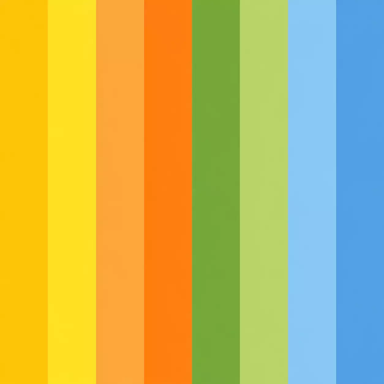 Sunny Meadow colour palette