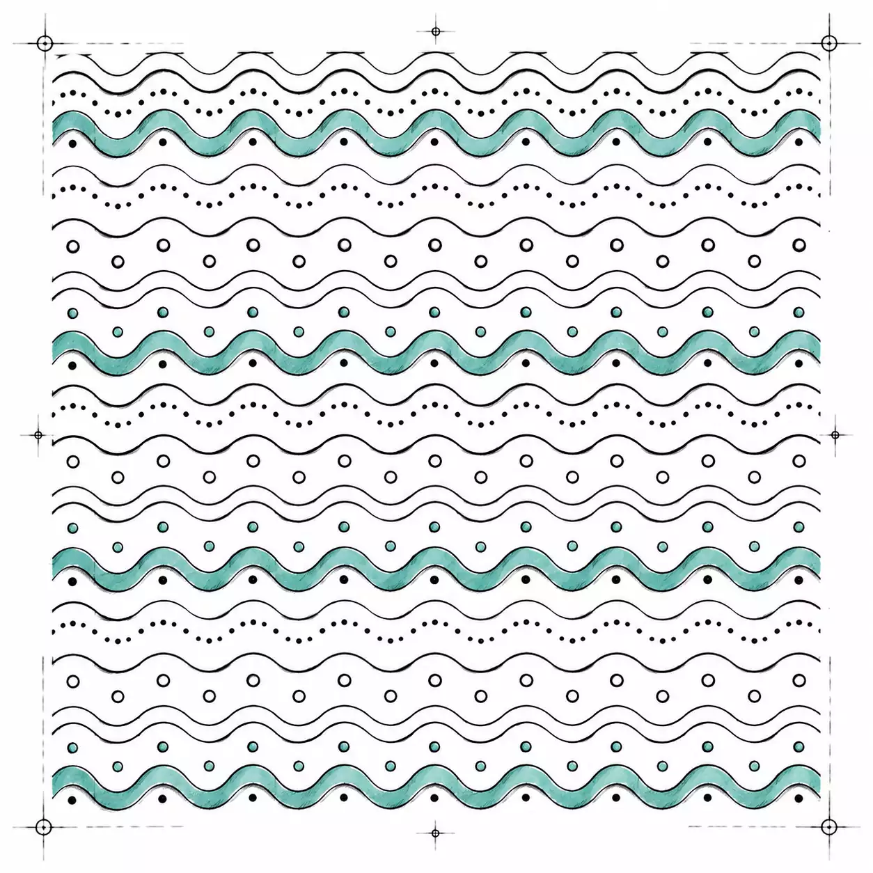 Waves pattern