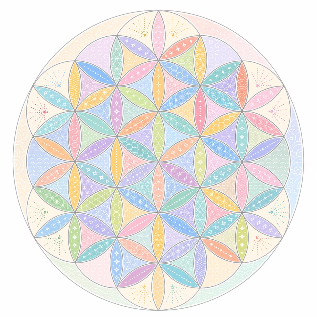 Flower of Life finished activity