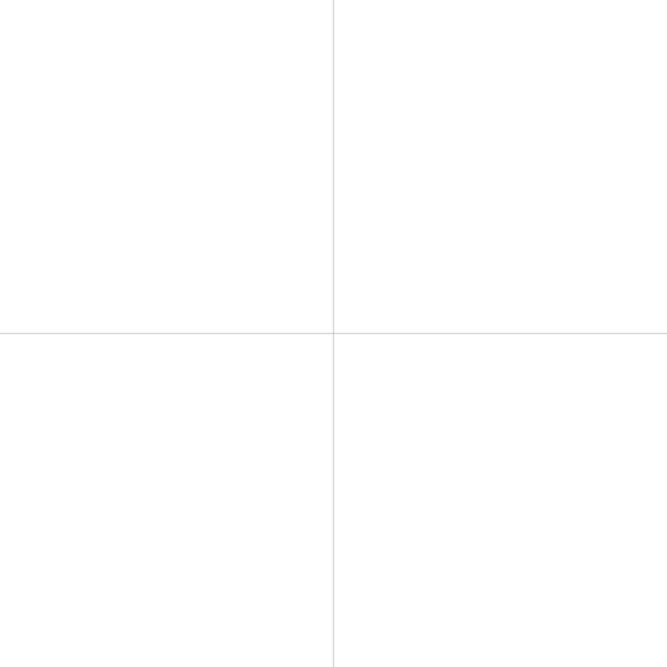 A vertical and horizontal guide template