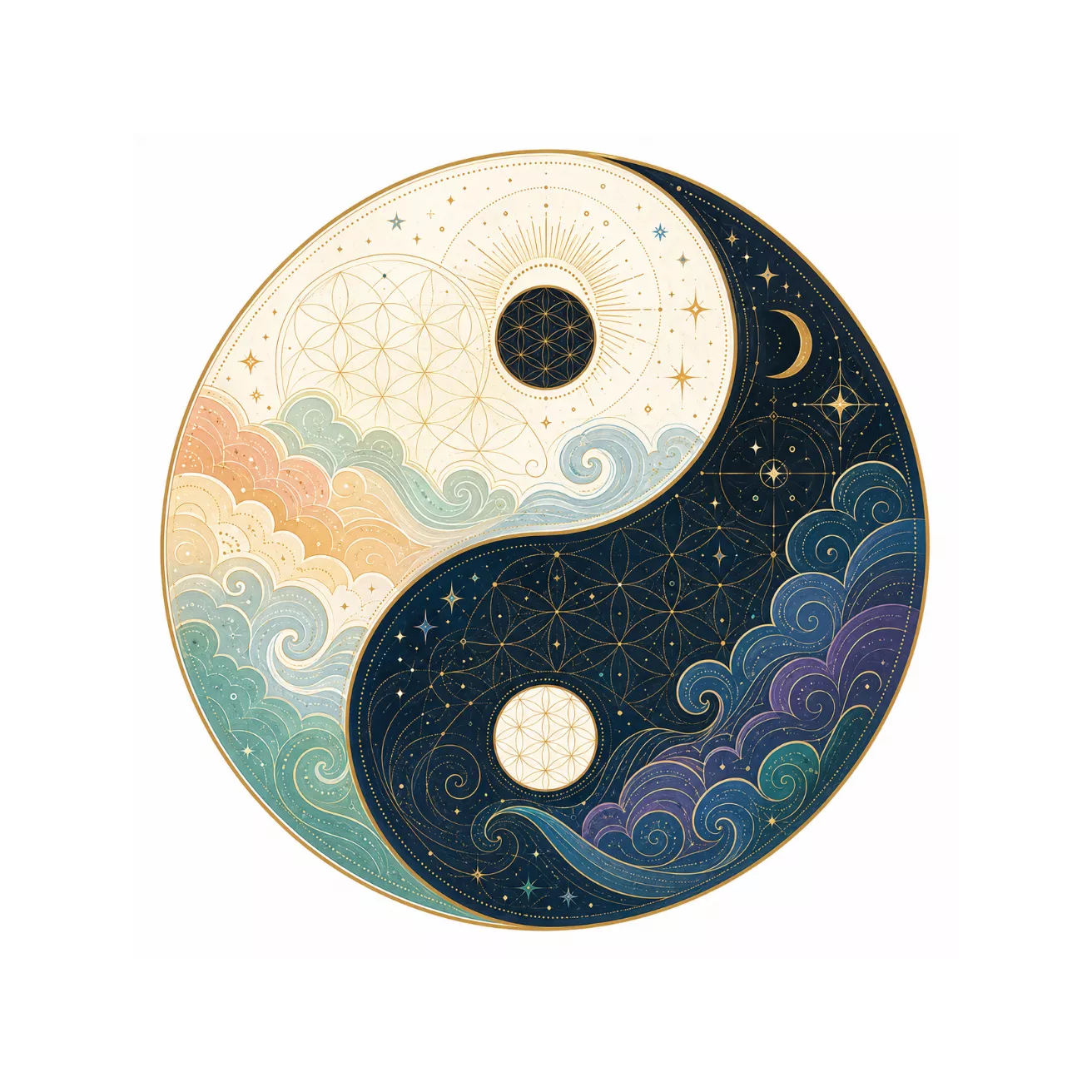 Yin Yang finished activity